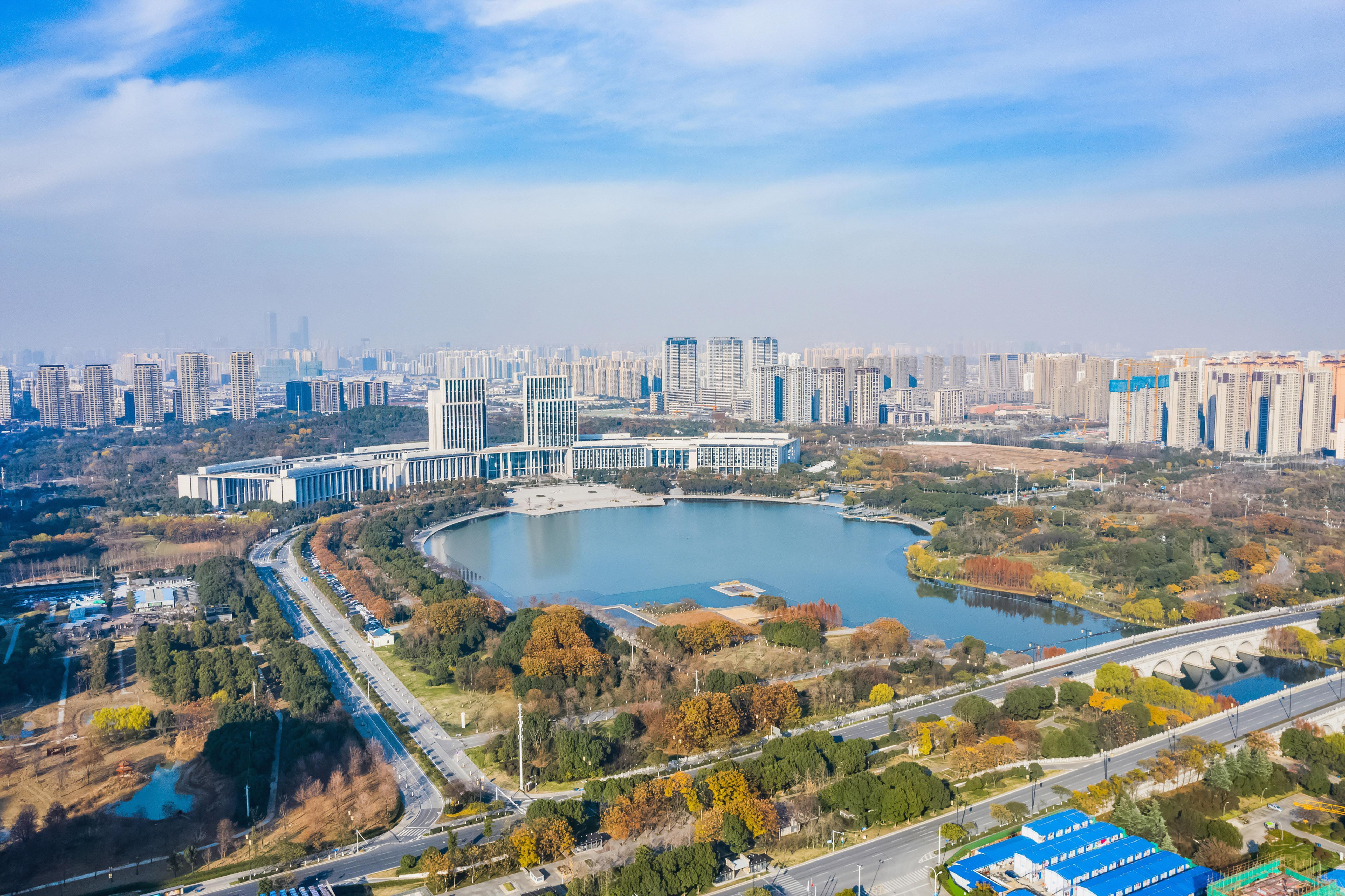 Hualuxe Wuxi Taihu Hotel Exterior foto